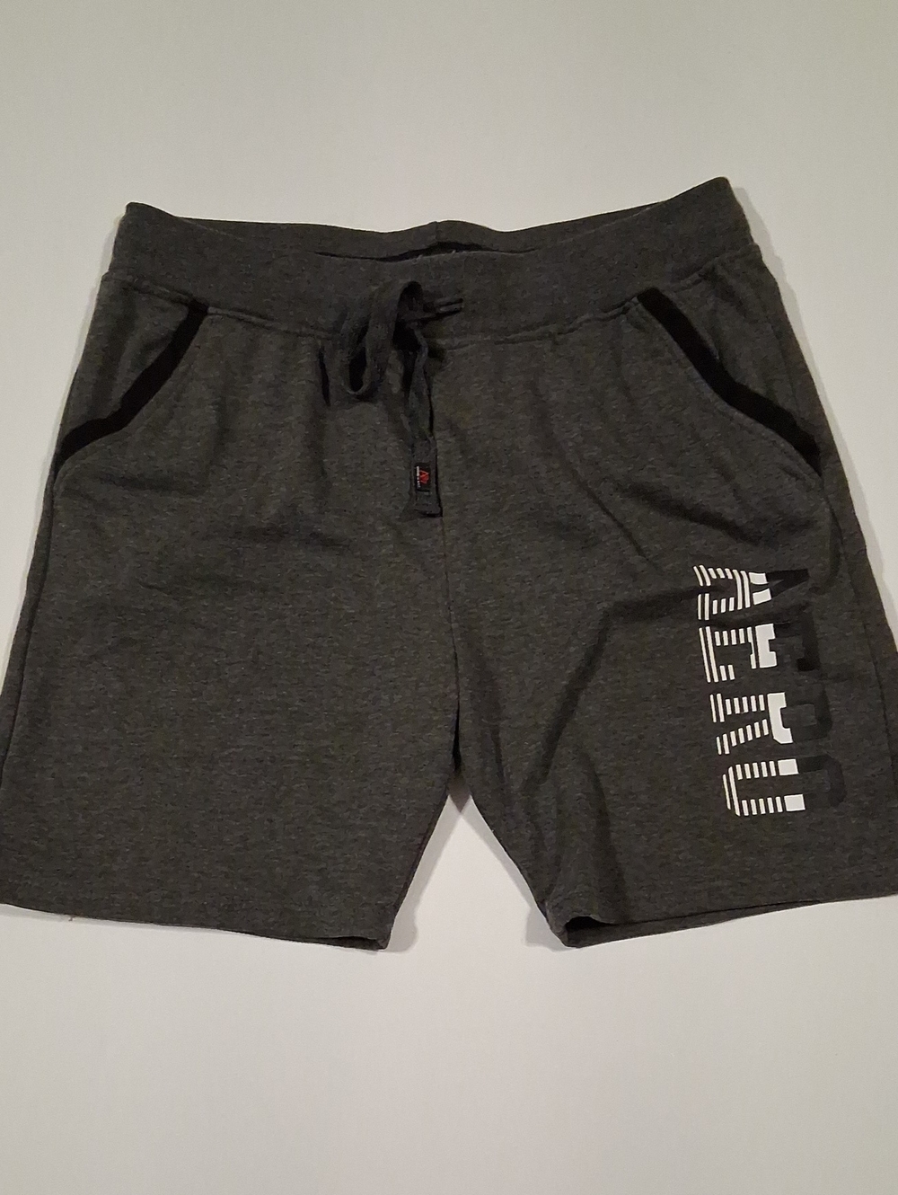 Aeropostale Mens Sweat Shorts Size L Charcoal Grey